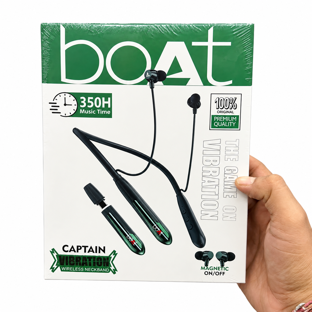 Boat 350H Megnetic Dual Battery Neckband